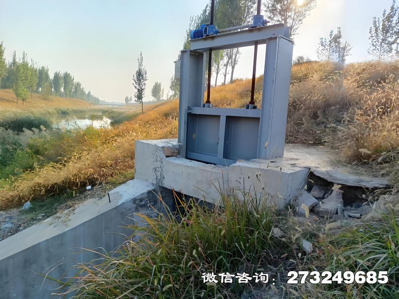 进水渠道闸