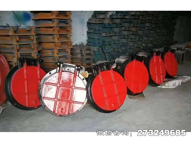 淮安铸铁圆形调节水位拍门