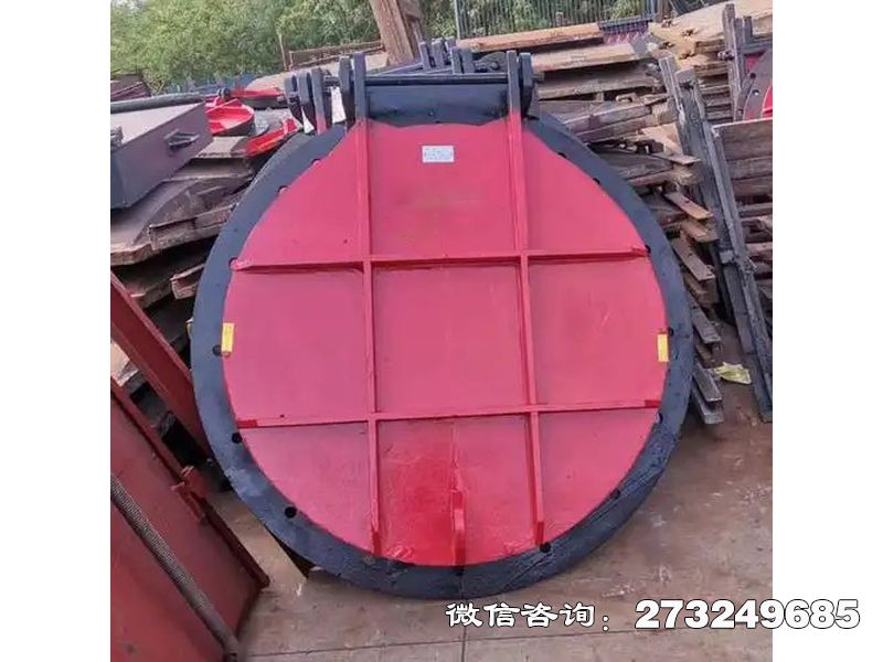 淮安铸铁圆型止回拍门