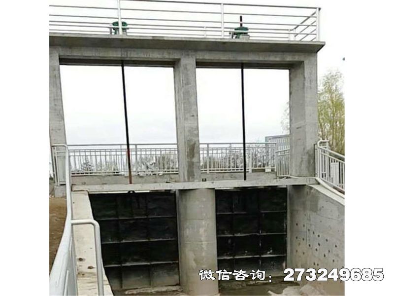 松原铸铁河道方型闸